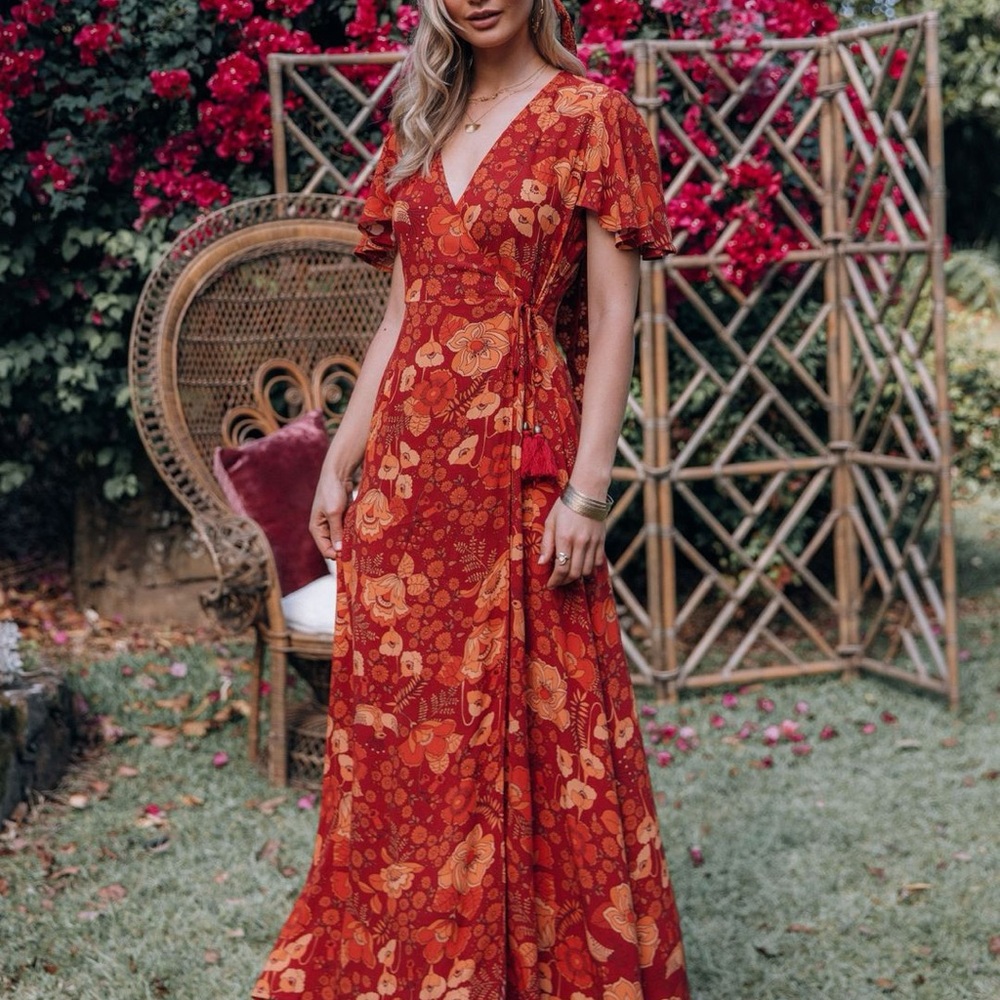 Nine Lives Bazaar Songbird Maxi Dress